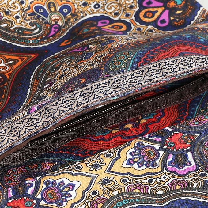 Ewedoos Canvas Yoga Mat Bag Fits Most Mats Yoga Bag with Large Storage Pockets to Hold More Accessories Ideal for Pilates Workout Gifts & Travel