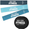 Sculpt Your Dream Glutes and Abs with Non-Slip Mini Loop Resistance Bands and Core Sliders for Working Out– Durable and Portable Equipment for Booty Gains, Core Strength, and Total Body Workouts