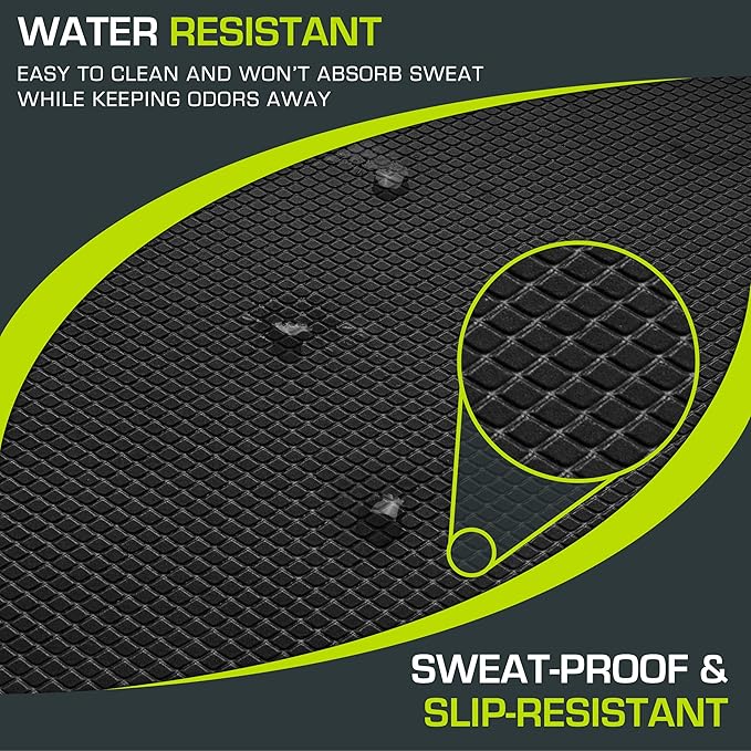 ProsourceFit Exercise Balance Pad, Non-Slip Cushioned Foam Mat & Knee Pad for Fitness and Stability Training, Yoga, Physical Therapy