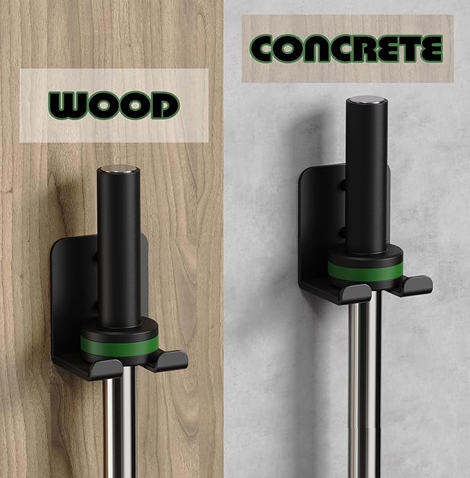 Barbell Rack Barbell Holder Wall Mount Barbell Storage Holder Olympic Bar Hanger for Home, Commercial, Garage Gym