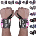 DEFY Fitness Wrist Wraps 18" Professional with Thumb Loops- Premium Quality, Strong Fastening Straps- Men & Women – Best for Weightlifting, Powerlifting,Strength Training