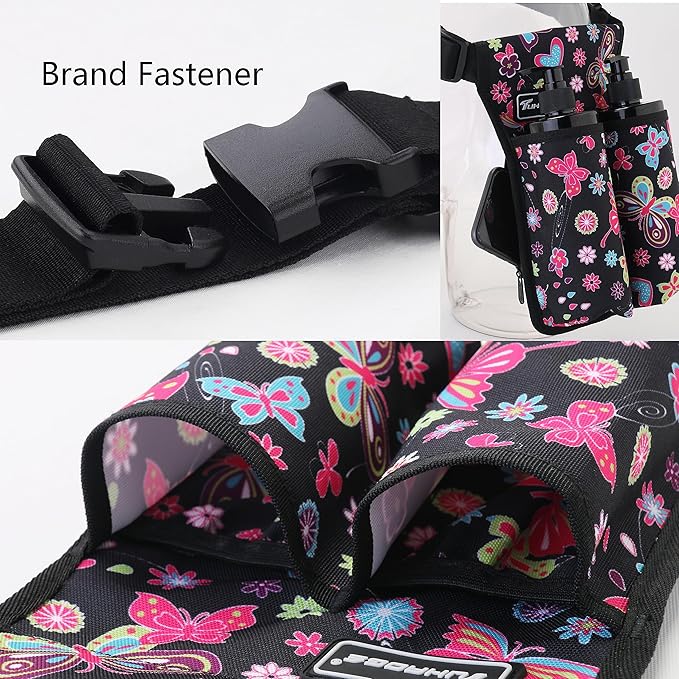 Tuhaoge Massage Bottle Bag Massage Oil Holster Lotion Holster Massage Therapist Massage Oil Holster Massage Lotion (TH2kd- BHuDieHua)