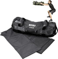 XPRT Fitness Workout Sandbag for Heavy Duty Workout Cross Training 7 Multi-positional Handles - Color Army Green/Black/Camo