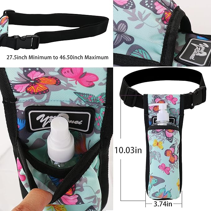 Massage Bottle Bag Massage Oil Bag Massage Therapist Holster Massage Lotion Holster Massage Oil Holster (YR-1KD-HuDie）