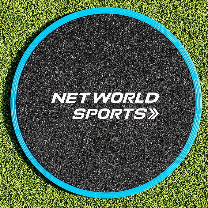 FORZA Dual-Sided Exercise Sliders (Pair) – Two Core Sliders Gliding Discs for Gym Workouts, Core Strength and Fitness [Net World Sports]