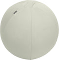 Leitz Sitzball für aktives Sitzen, Gymnastikball, Ergonomische Alternative, INKL. Stoffbezug, Handluftpumpe