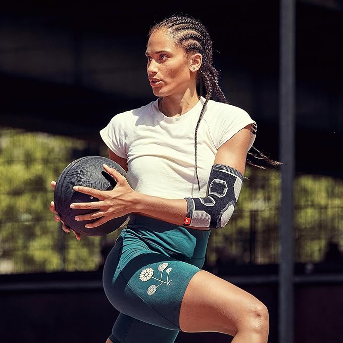 Adidas Knitted Support Sleeve, Ergonomic Compression Sleeve