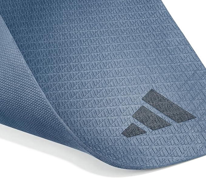 adidas Yoga Mat - Eco Friendly - Non Slip, Durable Textured Surface